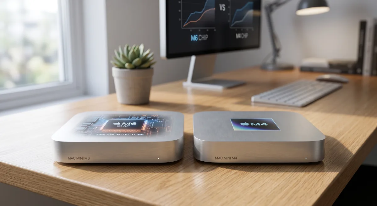 Apple M6 Mac Mini vs M4 Mac Mini: 2nm Mimarisi ve Devrimsel Yapay Zekâ Performansı Karşı Karşıya