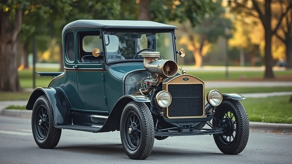 Ford Model T'ye Modern Turboşarj  Eklendi!