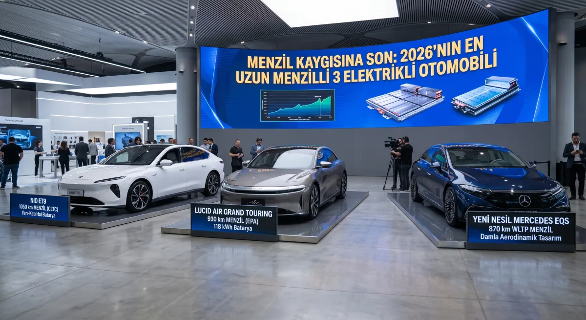Menzil Kaygısına Son: 2026'nın En Uzun Menzilli 3 Elektrikli Otomobili