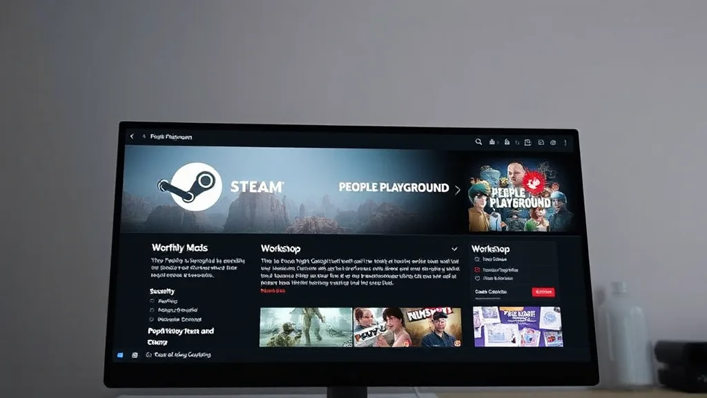 Steam Workshop'ta Zararlı Mod Krizi: People Playground Oyunu Desteğini Kapatıyor