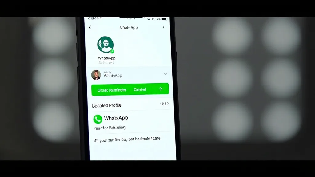 WhatsApp Doğum Günü Hatırlatıcıları ve Bilgi Alanı Geliştiriliyor